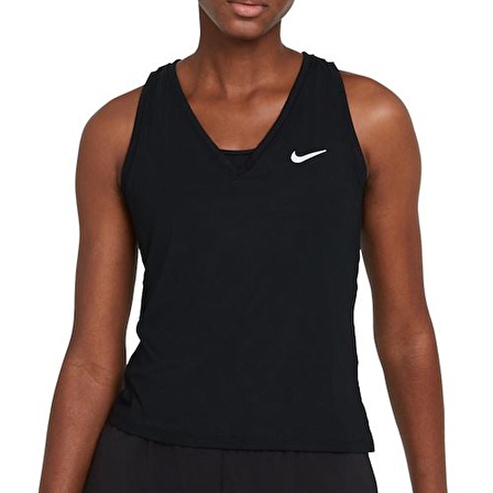 Nike W NKCT DF VCTRY TANK SİYAH Kadın Atlet