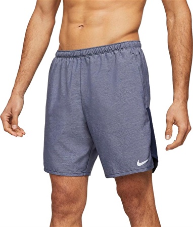 Nike M Nk Df Challenger Short 72In1 Erkek Gri Şort