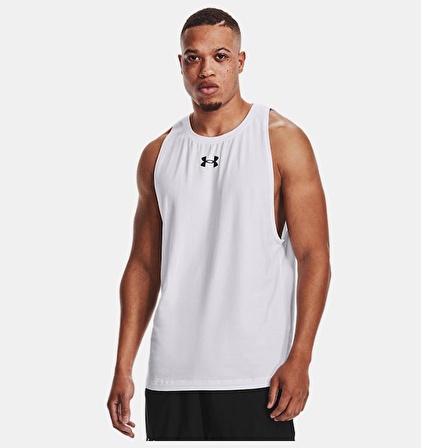 Under Armour UA BASELINE COTTON TANK BEYAZ Erkek Atlet