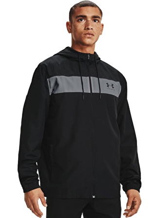 Under Armour Siyah Erkek Rüzgarlık 1361621-001 UA SPORTSTYLE WINDBREAK