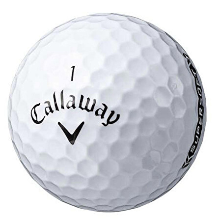 Callaway Bl Cg Supersoft - Üçlü Golf Topu Beyaz Renk