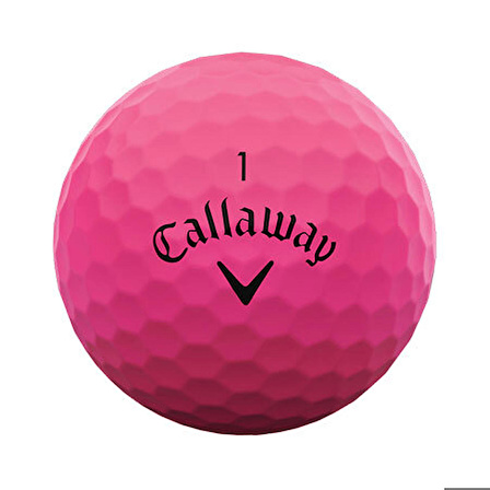 Callaway Bl Cg Supersoft Pink - Üçlü Golf Topu Pembe Renk 