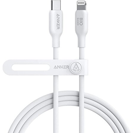 Anker 541 USB-C to Lightning Kablo  Beyaz-A80A2