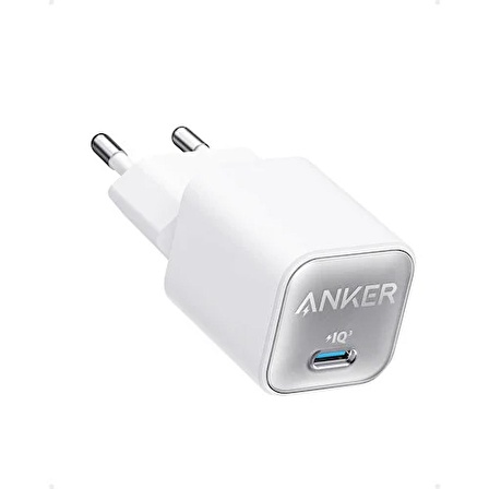 Anker 511 Nano Pro USB 30 Watt Hızlı Şarj Aleti Beyaz