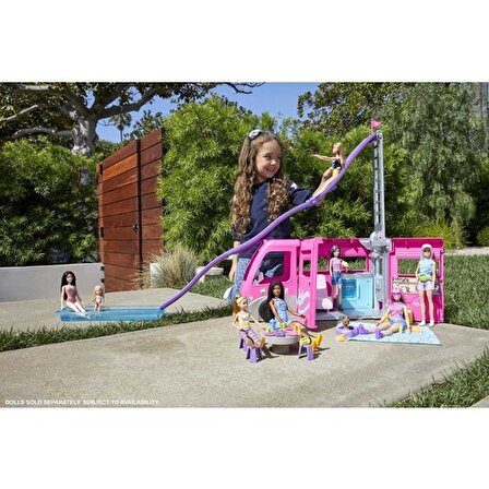 Barbie'nin Yeni Rüya Karavanı HCD46 Lisanslı Ürün