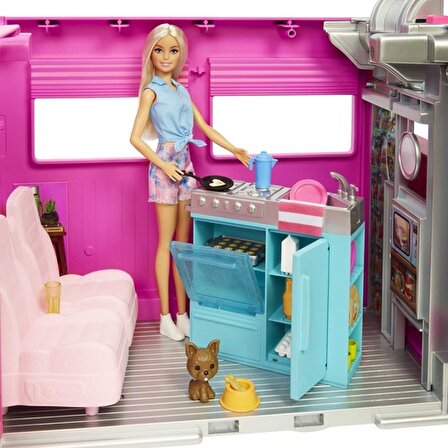 Barbie'nin Yeni Rüya Karavanı HCD46 Lisanslı Ürün