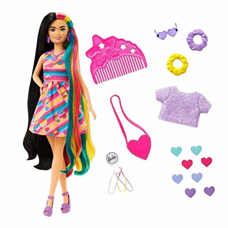 Barbie Tamamen Saç Bebek HCM90 Lisanslı Ürün