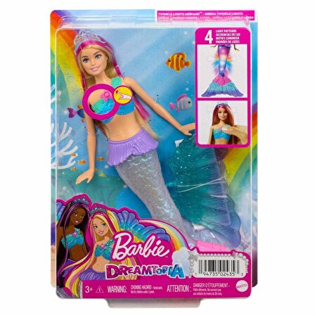 Barbie Dreamtopıa Işıltılı Deniz Kızı HDJ36 Lisanslı Ürün
