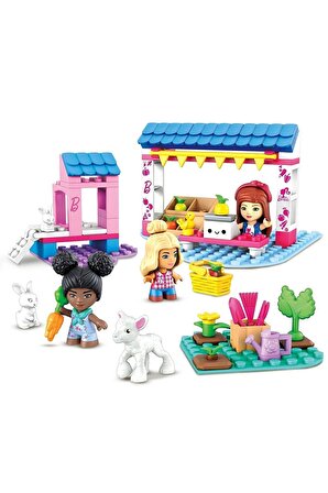 Mega Bloks Barbie Market Seti