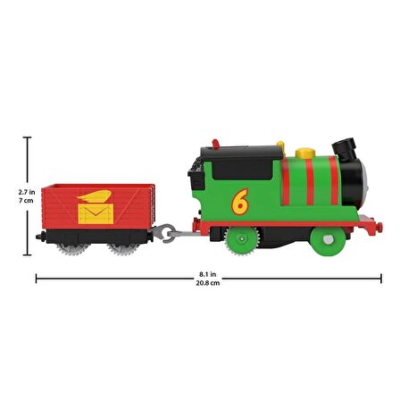 Thomas ve Arkadaşları Motorlu Büyük Trenler PERCY HDY60 Lisanslı