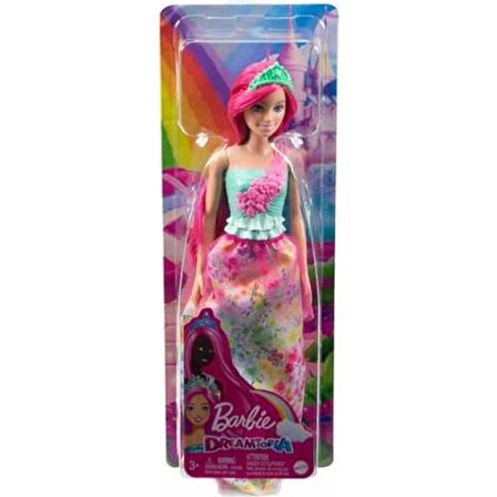 Barbie DreamTopia Prenses Bebek - Fuşya HGR13 HGR15 Lisanslı Ürün