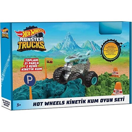 Hot Wheels Monster Trucks Kinetik Kum Oyun Seti HHJ36