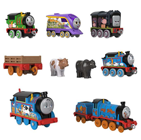 Thomas ve Arkadaşları Model Pilli Tren Özel Çiftlik Karakterleri