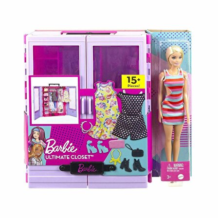 HJL66 Barbie'nin Pembe Gardırobu