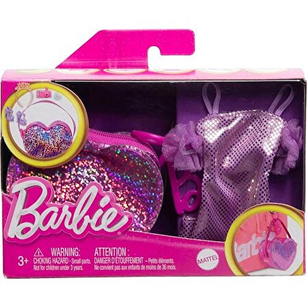 Barbie'nin Mini Çanta Aksesuarları HJT41 HJT45 Lisanslı Ürün