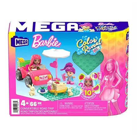 MEGA Barbie Havalı Yolculuk 66 parça HKF90 