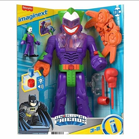 Imaginext DC Super Friends Insider Joker HMK87 HKN47 Lİsanslı Ürün