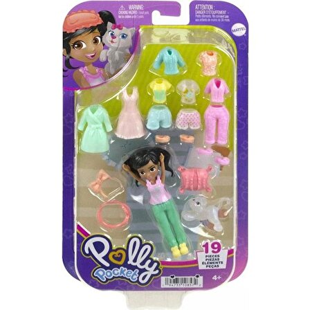 Polly Pocket Farklı Kombin Eğlencesi HKV88 HKV92 Lisanslı Ürün