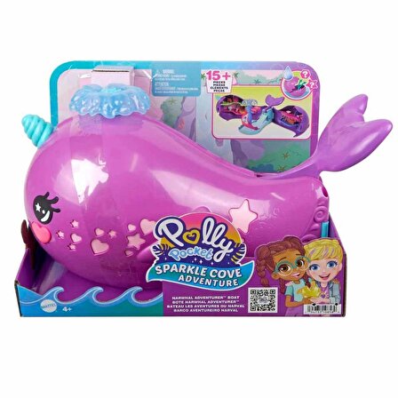 Polly Pocket Sparkle Cove Macera Teknesi HKV71 Lisanslı Ürün