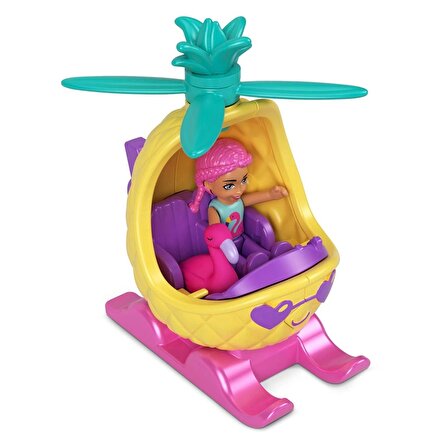 Polly Pocket'ın Muhteşem Araçları Oyun Setleri HKV55-HKV61