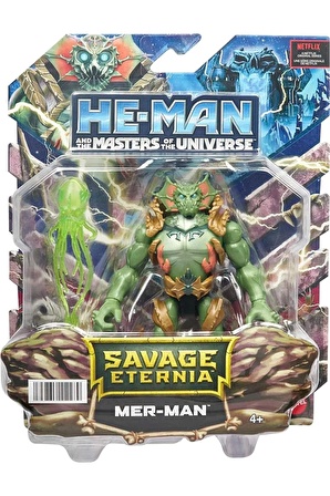 He-Man ve Evrenin Ustaları Savage Eternia Mer-Man Aksiyon Figürü