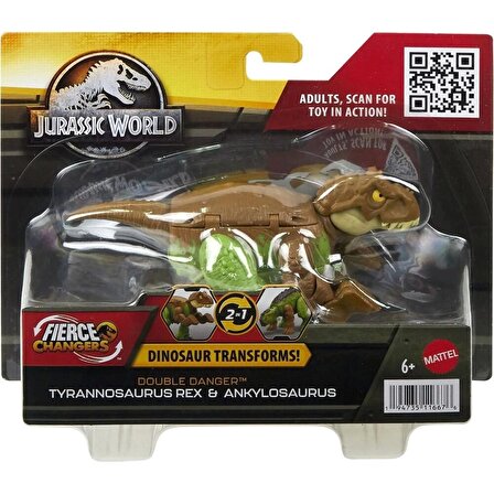 Jurassic World Çifte Tehlike Tyrannosaurus Rex & Ankylosaurus