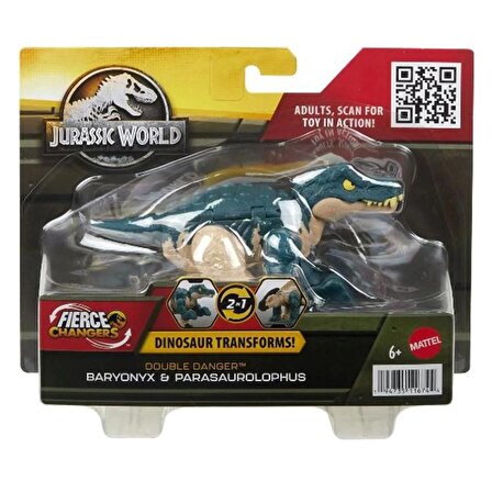 Jurassic World Çifte Tehlike Baryonyx & Parasaurolophus