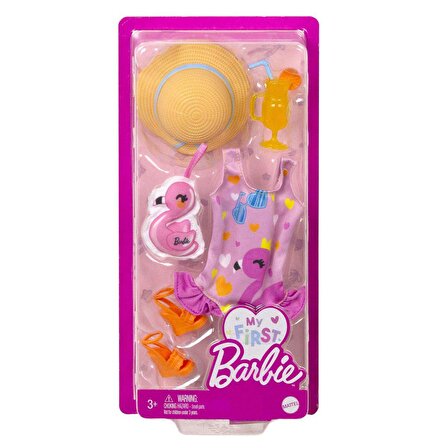 HMM55 My First Barbie - İlk Barbie Bebeğim Kıyafet Koleksiyonu 