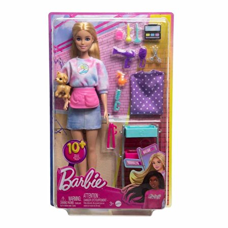 Barbie Malibu Stilist HNK95 Lisanslı Ürün