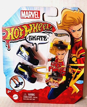 Hot Wheels Skate Captain Marvel HMY18 HNL75 Lisanslı Ürün