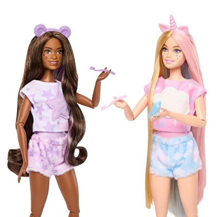 Barbie Cutie Reveal Pijama Partisi İkili Set HRY15 