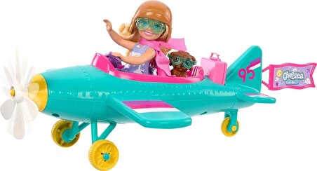 MATTEL Barbie Chelsea'nin Pervaneli Mini Uçağı Oyun Seti