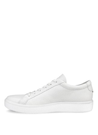 Ecco Deri Beyaz Erkek Günlük Ayakkabı Soft 60 M White