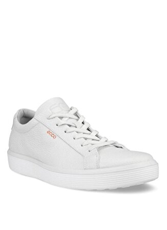 Ecco Deri Beyaz Erkek Günlük Ayakkabı Soft 60 M White