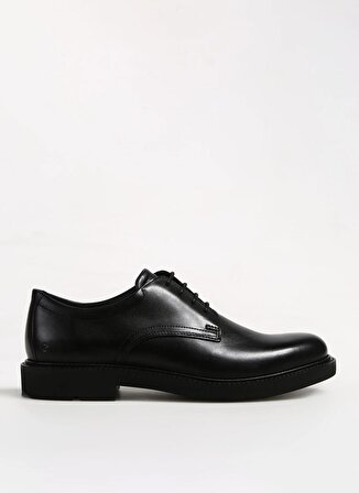 Ecco Deri Siyah Erkek Günlük Ayakkabı Metropole London Black Santiago