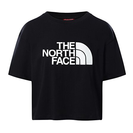 The North Face  Kadın CROPPED EASY Tişört Siyah-M