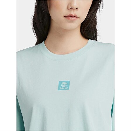 Timberland Short-Sleeve Tee Eggshell Blue Kadın T-Shirt