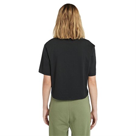 Timberland Short-Sleeve Tee Siyah Kadın T-Shirt