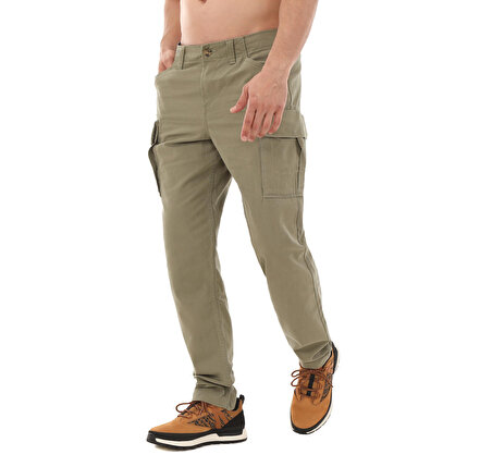 B0A5TVY5901-R Timberland Twill Cargo Pant Erkek Pantolon Yeşil