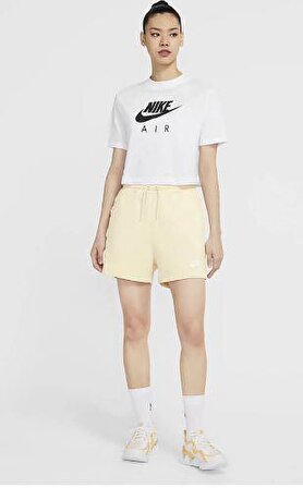 Nike Sportswear Jersey Kadın Şort CJ3754-113 KREM