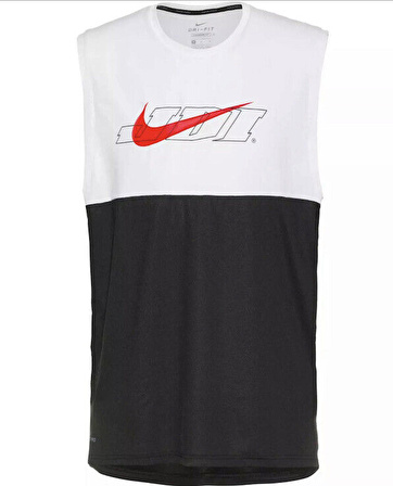 Nike Nike Pro Dri-FIT Sport Clash Siyah-Beyaz Erkek Atlet