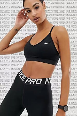 Nike Bra indy Light Support Sports Kadın Büstiyer Sporcu Sütyeni Siyah