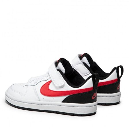 Nike COURT BOROUGH LOW 2 - Bebek Beyaz Spor Ayakkabı - BQ5453-110