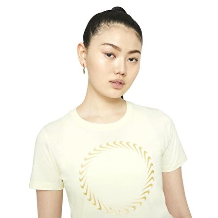 Nike DD1230-113 W NSW Tee Icon Clash Kadın Günlük T-shirt