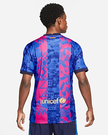 Nike FC Barcelona 2021/22 Stadyum Üçüncü Dri-FIT Erkek Futbol Forması