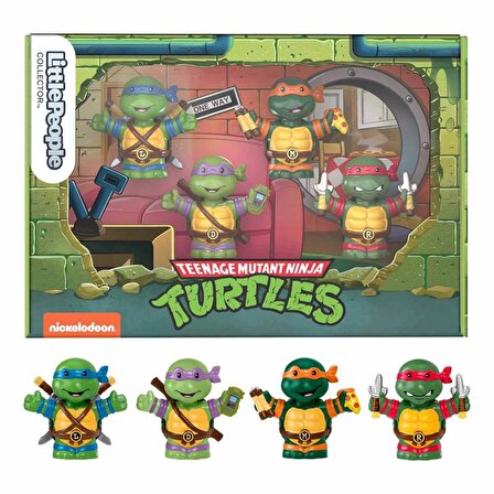 FABBATOYS Collector Teenage Mutant Ninja Turtles 4'lü Özel Set