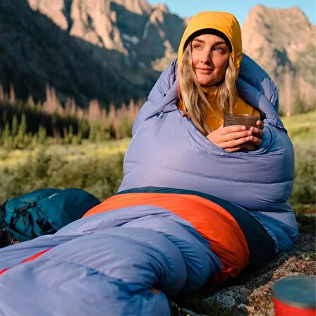 Marmot Teton -40°C 650 Fill Kaz Tüyü Kadın Uzun Uyku Tulumu