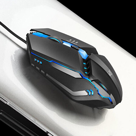 ALLY K3  Işıklı Kablolu Oyuncu- Gaming Mouse