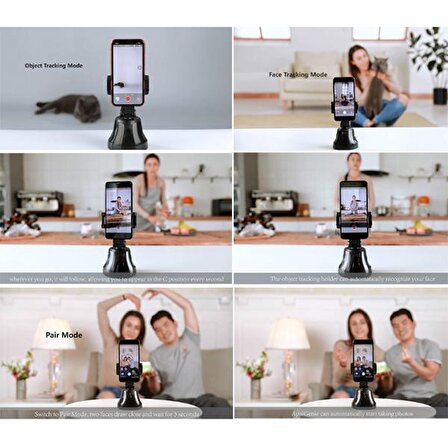 Apai Genie 360° Akıllı Selfie Sosyal Medya Video Takip Asistanı Tripod
