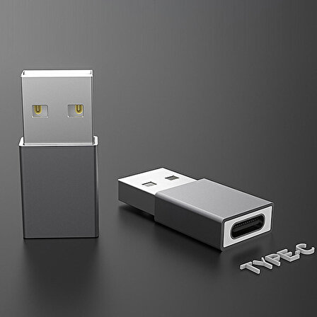 ALLY MH-301 USB to Type-C Dişi Çevirici Dönüştürücü Adaptör